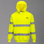 Embroidered Hi-Vis Hoodie #404900