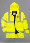 Embroidered Hi-Vis Winter Traffic Jacket #404906