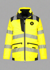 Embroidered Hi-Vis Breathable 5-in-1 Jacket #404911