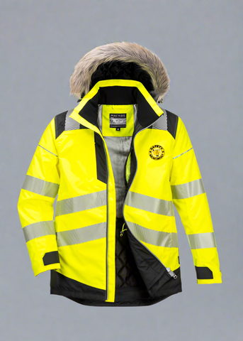 Embroidered Hi-Vis Pw3 Winter Parka Jacket #404904
