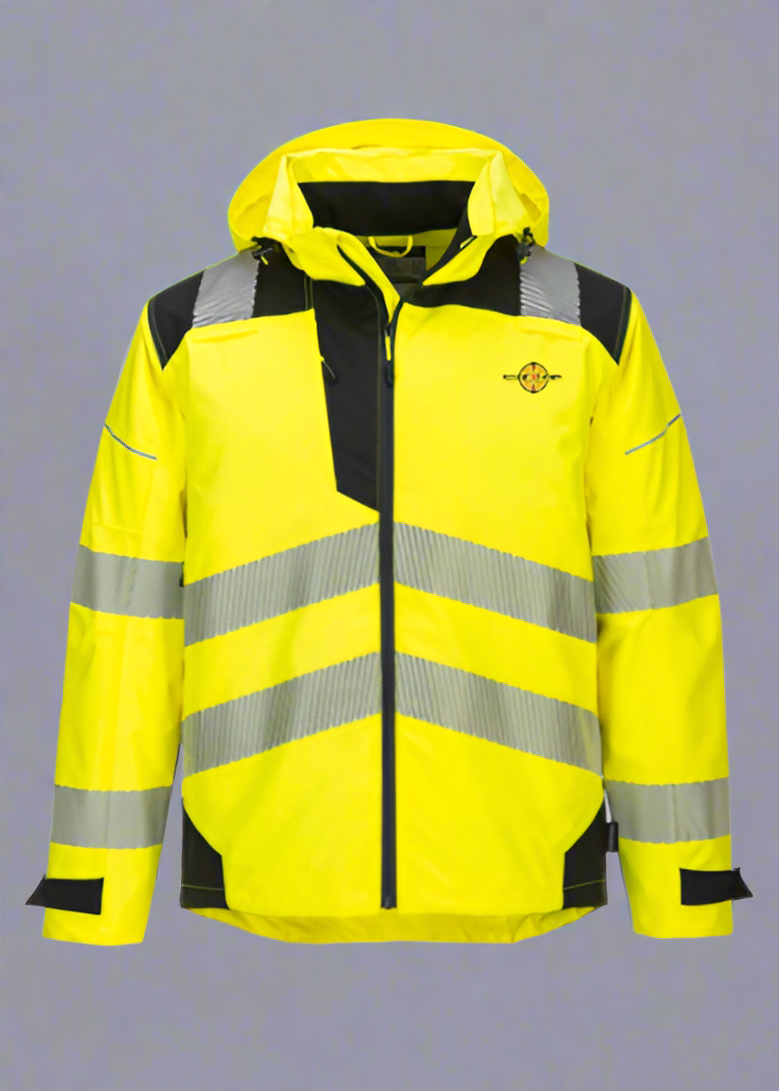 Embroidered Hi-Vis PW3 Extreme Rain Jacket #404928