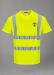 DTF Print Hi-Vis Cotton Comfort T-Shirt Short Long Sleeve  #404955