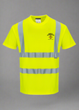 DTF Print Hi-Vis Cotton Comfort T-Shirt Short Long Sleeve  #404955