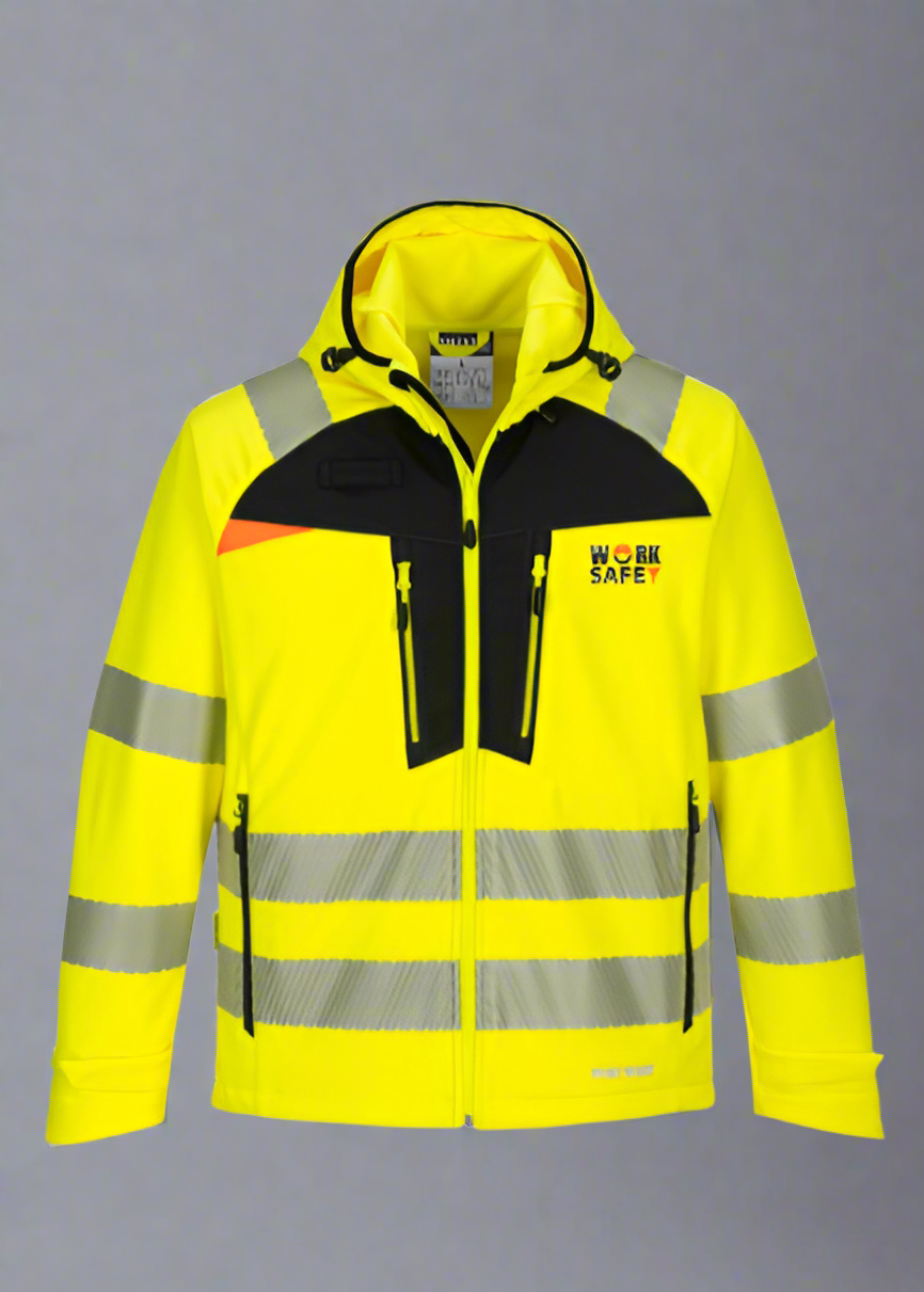 Embroidered Hi-Vis DX4 Soft Shell #404932