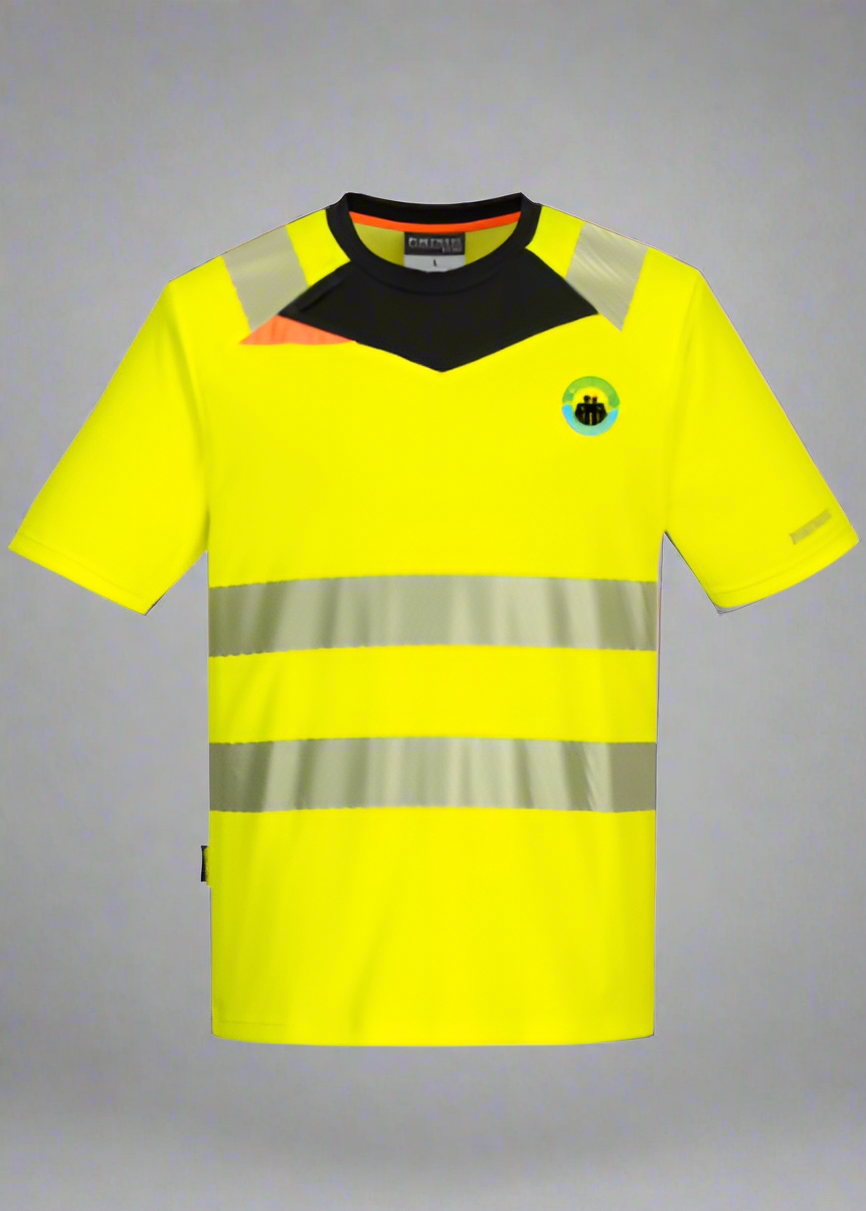 DTF Print Hi-Vis DX4 T-Shirt Short Sleeve  #404948