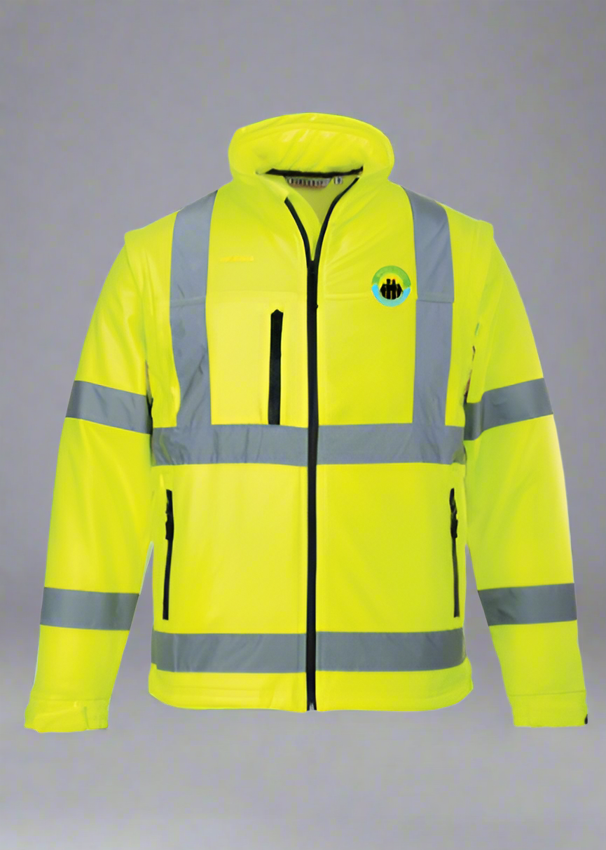 Embroidered Hi-Vis 2-in-1 Softshell (3L) #404935