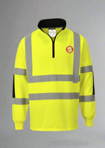 DTF Print Hi-Vis Xenon Rugby Shirt  #404938