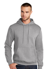 Embroidered Tall Men's Pullover Hooded Sweatshirt  Light Colors #404702-L