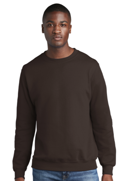 Embroidered Men's Crew Neck Sweatshirt Darl Colors #400798-D