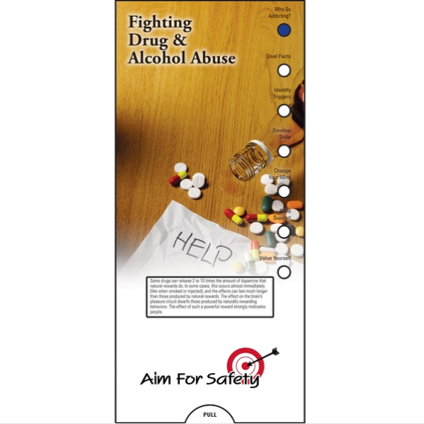 Fighting Drug & Alcohol Abuse Slide Chart - #403775