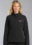 Embroidered Women's Core Soft Shell Jacket with VPP OSHA Logo #403239-1