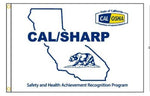 California SHARP Flag Double Sided - #404182