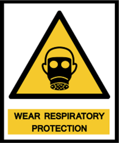 Respiratory Protection Square Magnet - #404087