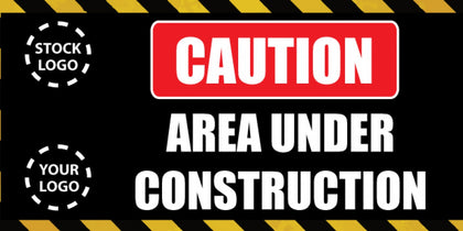 Area Under Construction Banner - #224991
