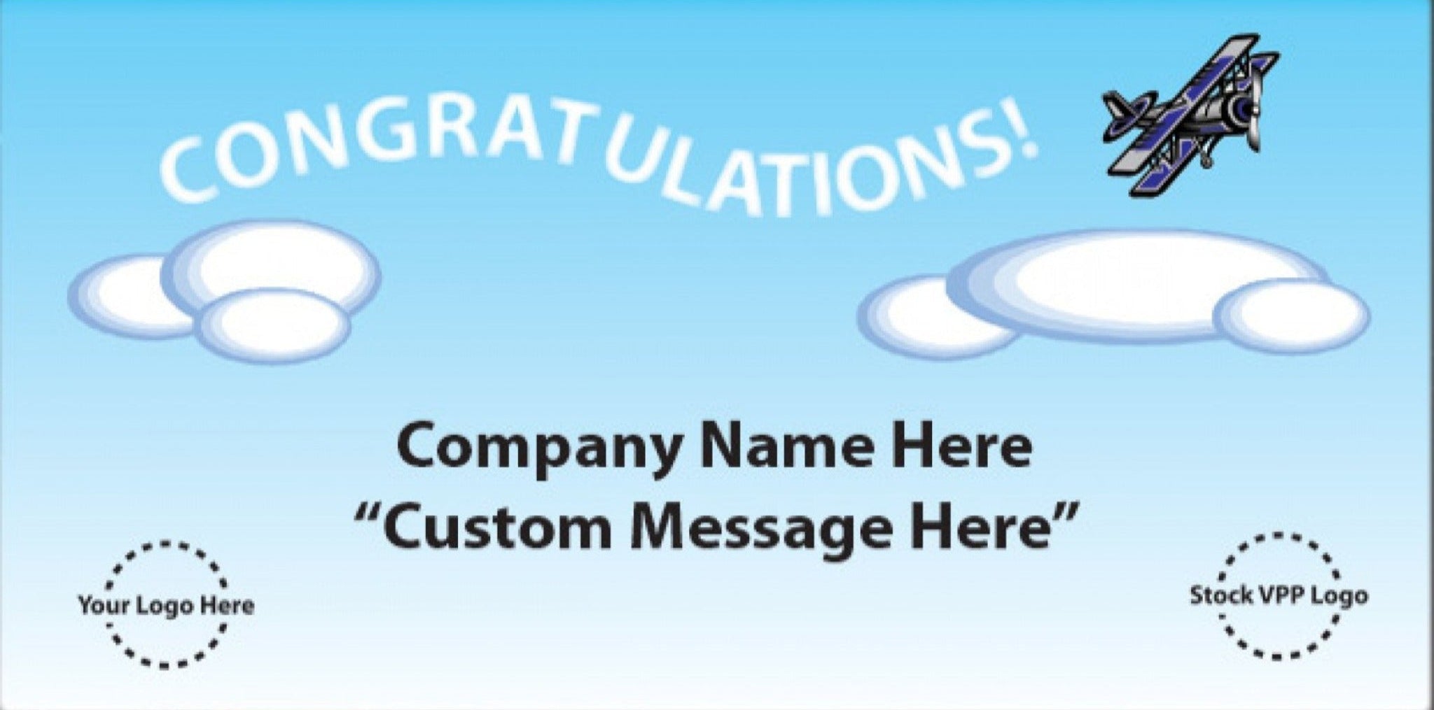 VPPStore_225110 Congratulations Cloud Banner