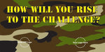 Rise to the Challenge Banner - #403377B