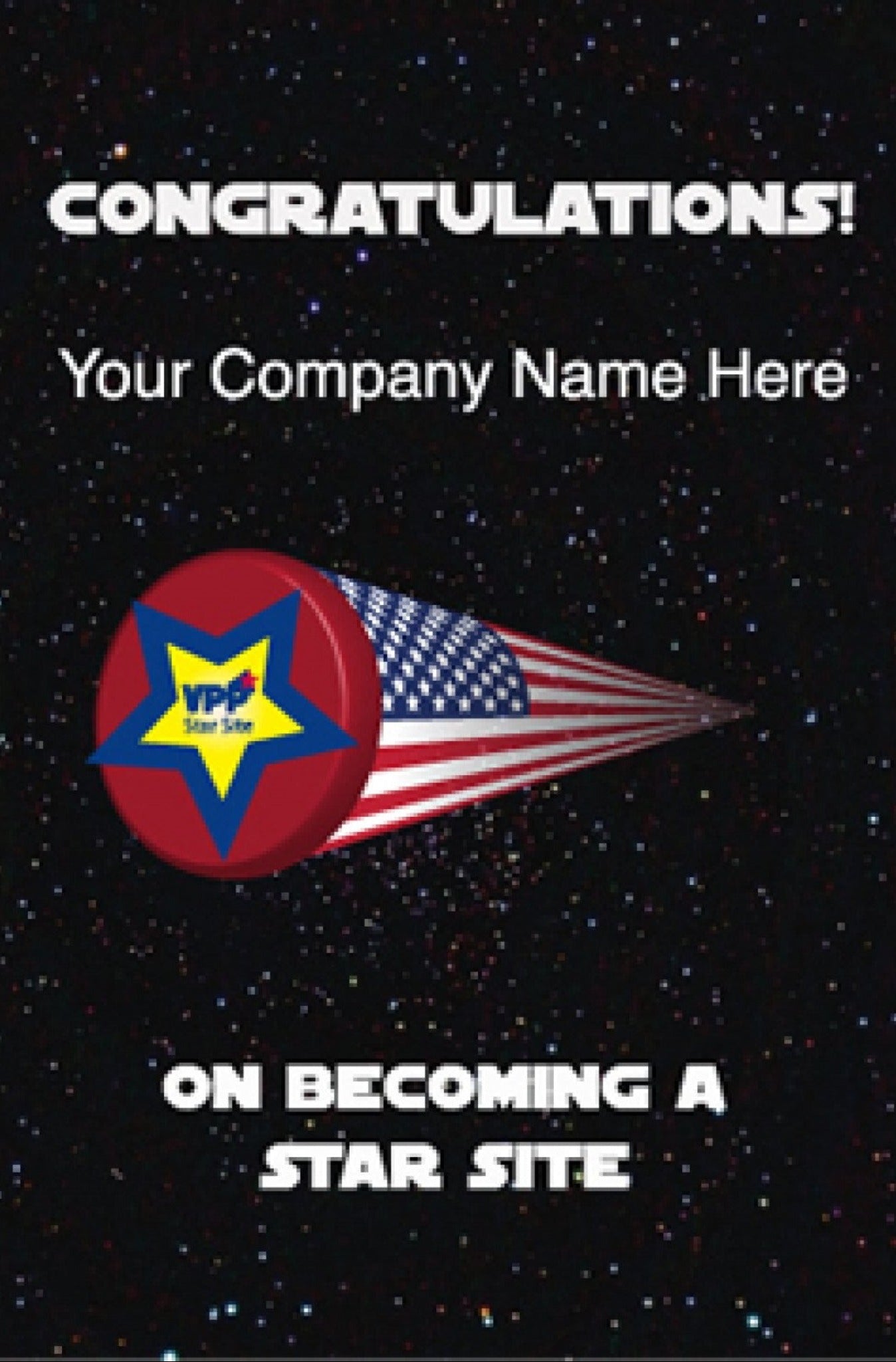 VPPStore_225284 Congratulations Flag Poster