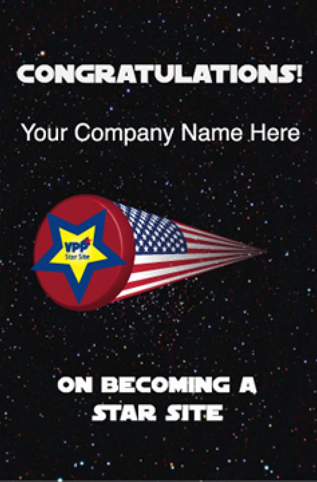 VPPStore_225284 Congratulations Flag Poster