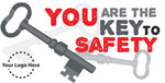Key To Safety Banner - #225427