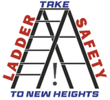 Ladder Safety Square Magnet Full Color - #403956
