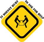 Safe Lifting Square Hard Hat Decal Full Color - #404091