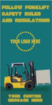 Follow Forklift Safety Poster - #400814P