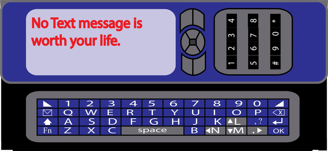 Texting and Driving Banner - #401098B