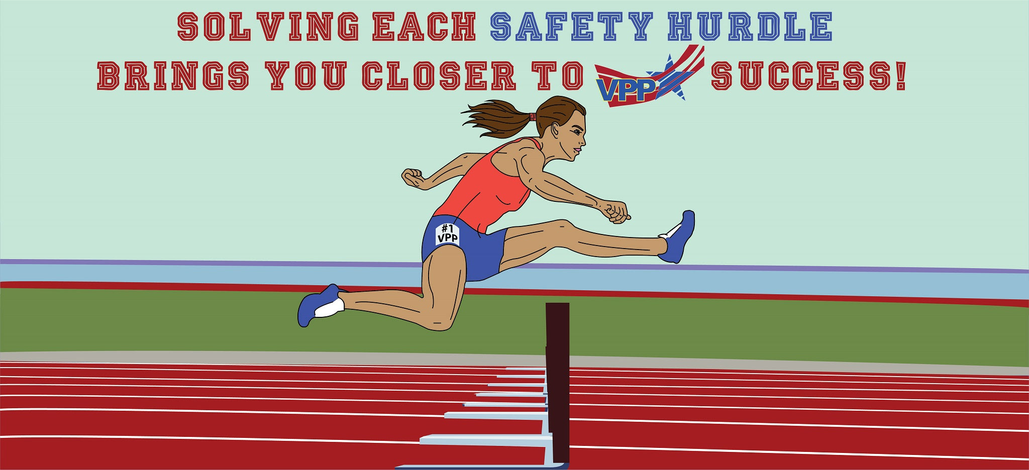 Safety Hurdle Banner - #401104B