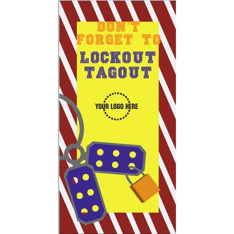 Don't Forget Lockout Tagout Poster - #401213P