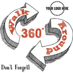 Don't Forget  360 Walk Around Banner - #401412B