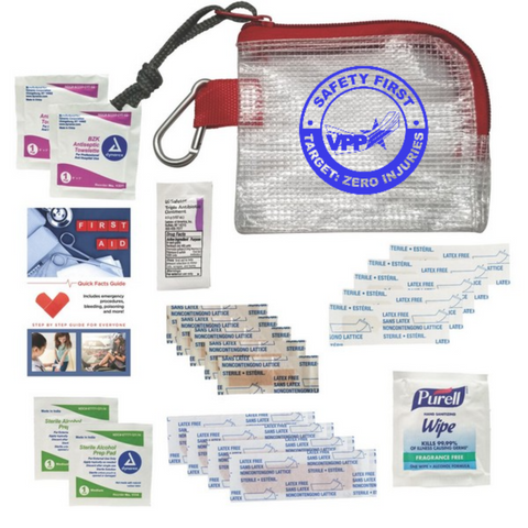 First Aid Safety and Wellness Kit w/Safety First Logo - #401938