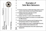 Attitude of Safety Employee Engagement Program Package Containing Cards and Prizes - #401965