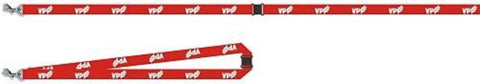 (Closeout) Breakaway Polyester Lanyard 3/4" Red w/VPP Logo (Package of 50)  - #403127
