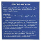 Sunburn Alert UV Color-Changing Sticker - #402640