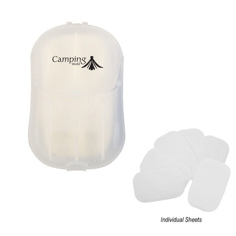 Hand Soap Sheets In Compact Travel Case - #402677