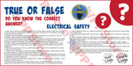 True False Electrical Safety Banner - #402695B