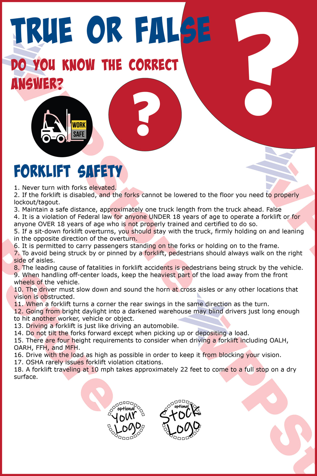 Forklift Safety Motivational Posters Discover The Power Of Safety With