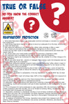 True False Respiratory Protection Poster - #402708P