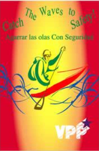 VPPStore_402930SP Catch The Waves To Safety Poster-Spanish