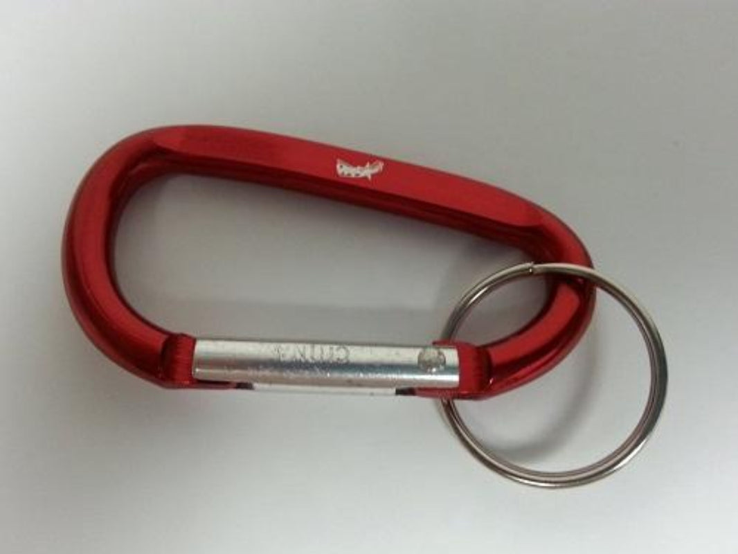 6MM Carabiner With Split Ring w/OSHA logo - #402949-1