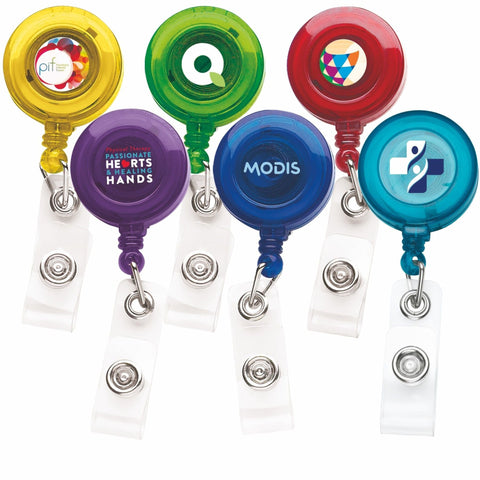Badge Type Retractable Lanyard — Merchandising Tools
