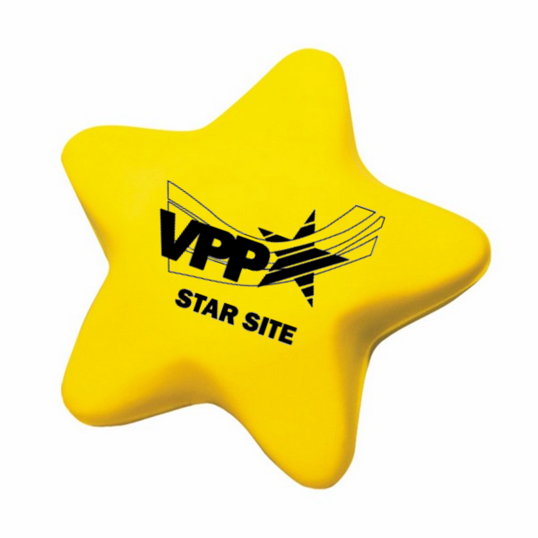 Custom Star Stress Reliever - #403045