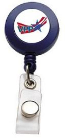 Round Badge Holder w/OSHA Logo - #403107