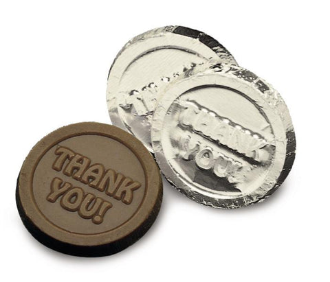 Thank You Chocolate Coin (Case of 250) - #403233