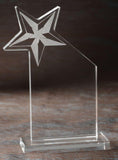 Large Liberty Star Optical Crystal Award - SKU#403519