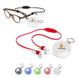 Secure Strap Ear Pod & Glasses Holder - SKU#403587
