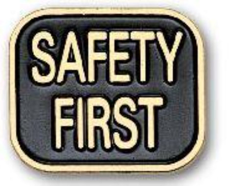 Stock Safety First Pin - #403667