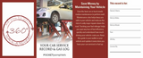Your Car Service Record & Gas Log Pocket Pamphlet - #403771