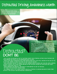Distracted Driving Awareness Month Poster - #403857P