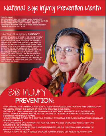 National Eye Injury Prevention Month Poster - #403861P